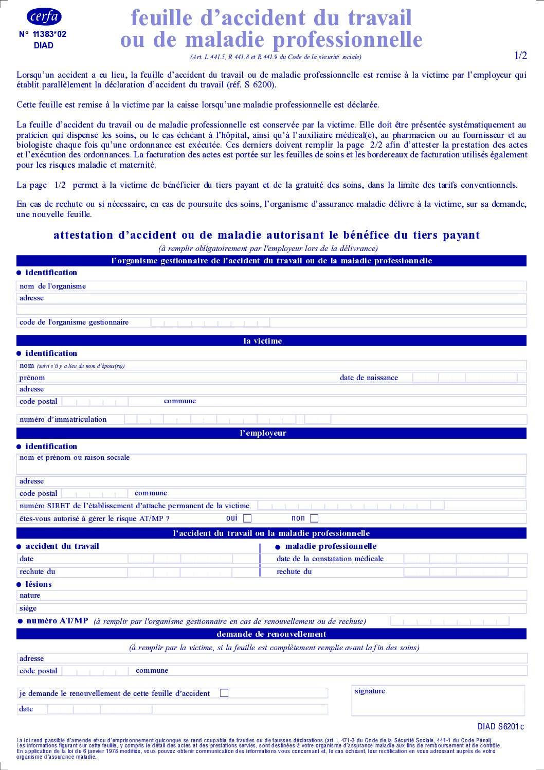 Cerfa 11383-02 frais médicaux remboursés